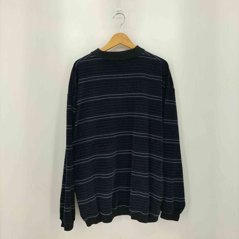 ラディアル RADIALL ハーフジップ ベロアポロシャツ メンズ L