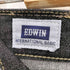 エドウィン EDWIN 405 インディゴ ストレート ブラックデニム パンツ メンズ 34