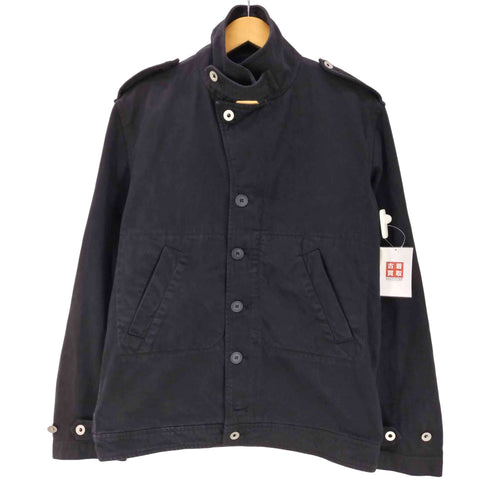 アーペーセー A.P.C. ARMY アーミー 00S 後染め スタンドカラー ユーロ ミリタリー サンプリング タンカース ジャケット ブルゾン メンズ 1