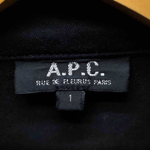アーペーセー A.P.C. ARMY アーミー 00S 後染め スタンドカラー ユーロ ミリタリー サンプリング タンカース ジャケット ブルゾン メンズ 1