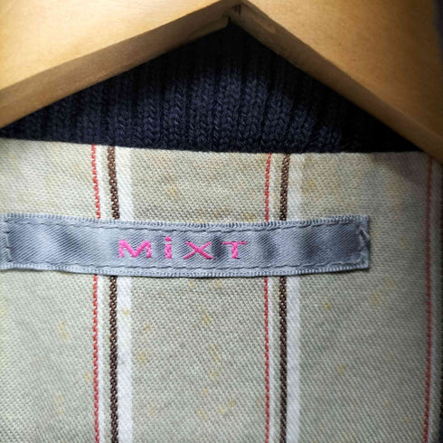 MiXT ハイネック袖ラインフリルブルゾン レディース JPN:M