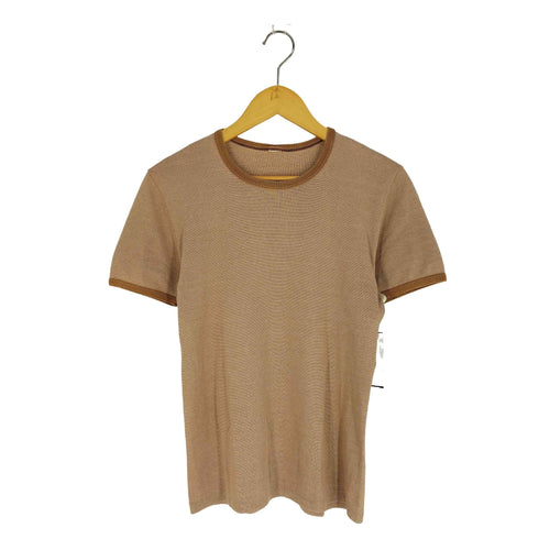 シングルステッチ リンガーTシャツ レディース