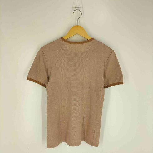 シングルステッチ リンガーTシャツ レディース