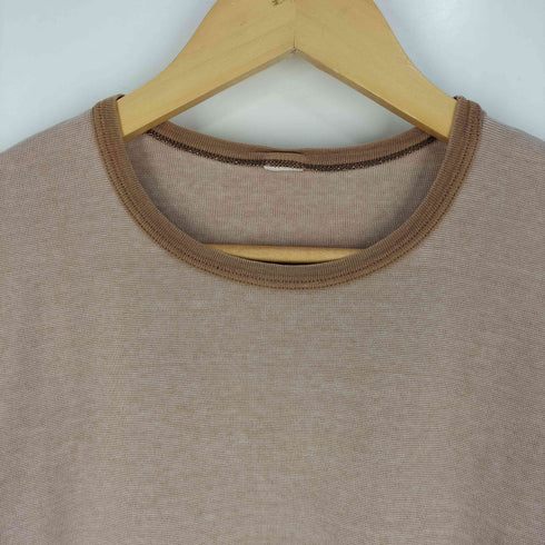 シングルステッチ リンガーTシャツ レディース