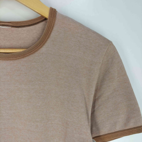 シングルステッチ リンガーTシャツ レディース