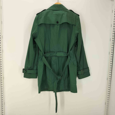 キャサリンハムネットロンドン KATHARINE HAMNETT LONDON 裏地キルティング ライナー付き ダブルブレスト バルマカーン ステンカラー トレンチ コート メンズ import:XL