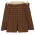 プランシー PLAN C タータンチェック ミディプリーツスカート Check Pleated Wool Skirt レディース 42