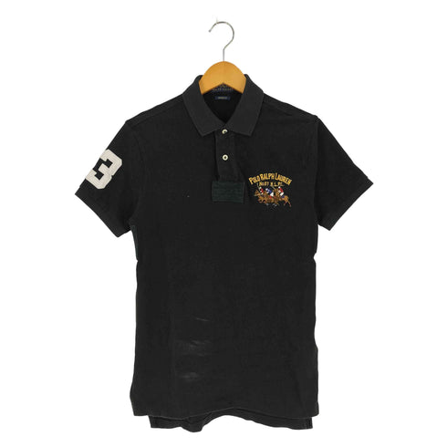ポロラルフローレン POLO RALPH LAUREN CUSTOM FIT ナンバリング刺繍 ポロシャツ メンズ import:S