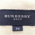 バーバリーゴルフ BURBERRY GOLF ロゴ刺繍 バイカラー 裏地メッシュ ハーフジップ ハイネック スウェット メンズ import:M