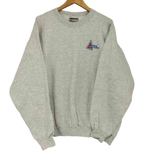 ヘインズ Hanes クルーネック プリントデザイン スウェット メンズ import:L