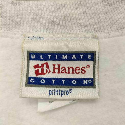 ヘインズ Hanes クルーネック プリントデザイン スウェット メンズ import:L