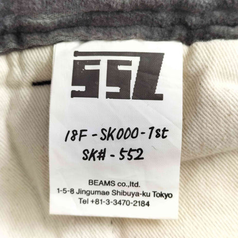 ビームス サーフアンドスケートエスエスゼット SSZ SAMPLE期 18FW 太畝 コーデュロイ イージー パンツ メンズ