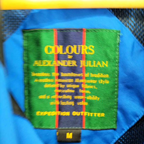 カラーズバイアレクサンダージュリアン COLOURS by ALEXANDER JULIAN フィッシングフーデットブルゾン メンズ import:M