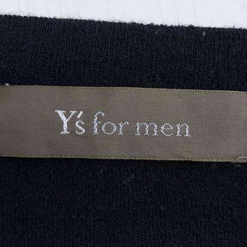 ワイズフォーメン Ys for men クルーネックウールカットソー メンズ 3