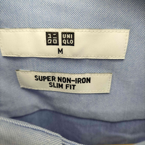 ユニクロ UNIQLO 26SS スーパーノンアイロンジャージースリムシャツ ボタンダウン メンズ JPN:M