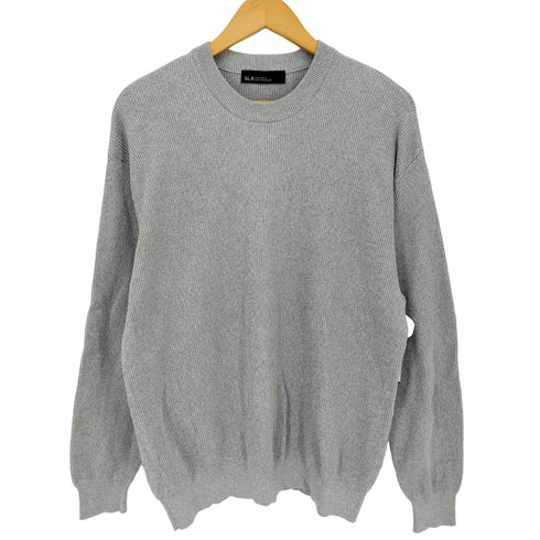 グリーンレーベルリラクシング GREEN LABEL RELAXING クリアコットン ミックス アゼ クルーネックニット メンズ JPN:L
