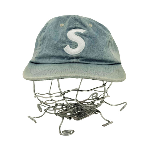 シュプリーム Supreme 18SS WASHED CHAMBRAY S LOGO 6-PANEL キャップ メンズ