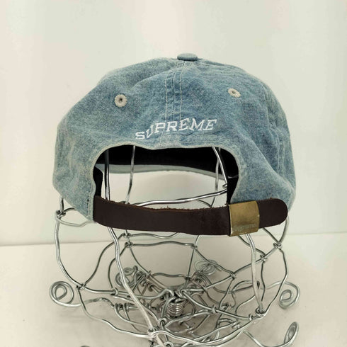 シュプリーム Supreme 18SS WASHED CHAMBRAY S LOGO 6-PANEL キャップ メンズ
