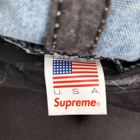 シュプリーム Supreme 18SS WASHED CHAMBRAY S LOGO 6-PANEL キャップ メンズ