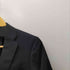 ユナイテッドアローズグリーンレーベルリラクシング UNITED ARROWS green label relaxing 裏地背抜き ウール ポリ シルク 混紡 ストライプ 2B テーラードジャケット スラックス パンツ 裾ダブル セットアップ メンズ ジャケット42パンツ76