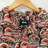 ステューシー Stussy CORAL PATTRN SHIRT コーラル パターン 総柄 レーヨン オープンカラーシャツ メンズ S