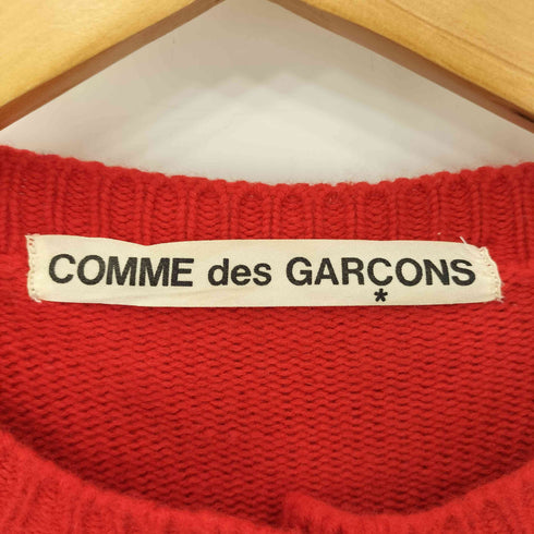 コムデギャルソン COMME des GARCONS 70s 初期タグ 金ボタンノーカラー ウールカーディガン レディース