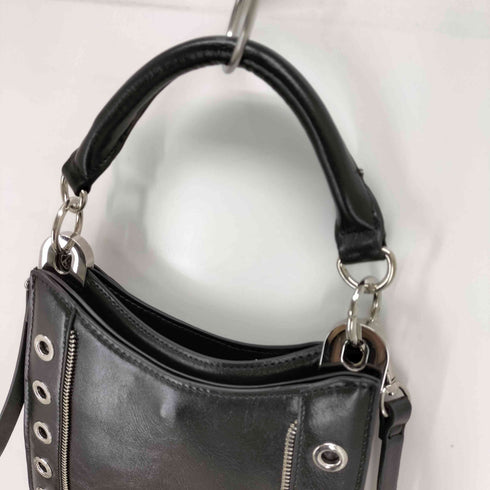 ザラ ZARA パンチングショルダーバッグ レディース