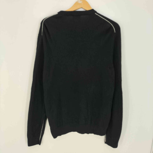 ディーゼル DIESEL グレン期 K-Vromo Jumper with contrast piping ウールカシミヤ クルーネック ニット メンズ