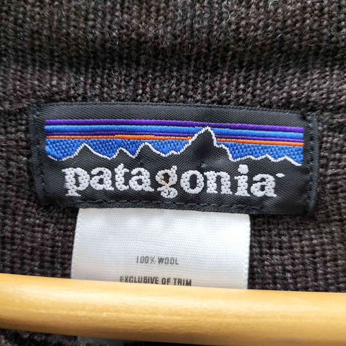 パタゴニア patagonia ハーフジップ ウール ニット セーター メンズ import:M