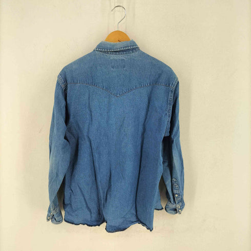 ラングラー Wrangler 90S デニムウエスタンシャツ メンズ