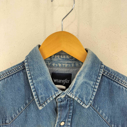 ラングラー Wrangler 90S デニムウエスタンシャツ メンズ