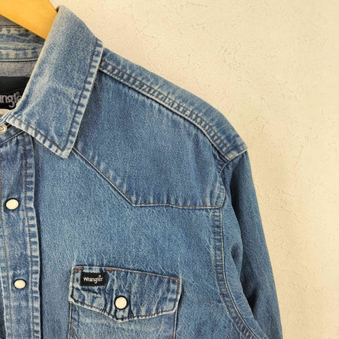 ラングラー Wrangler 90S デニムウエスタンシャツ メンズ
