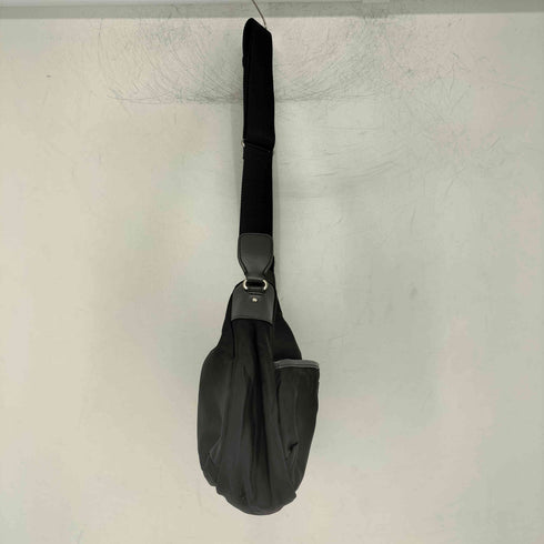 アニエスベー agnes b. ナイロン レザー ショルダーバッグ レディース