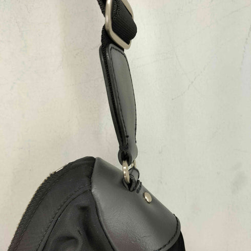 アニエスベー agnes b. ナイロン レザー ショルダーバッグ レディース