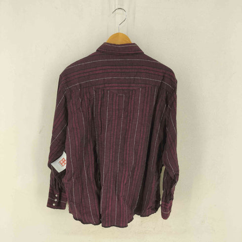 ラングラー Wrangler 90S ストライプウエスタンシャツ メンズ