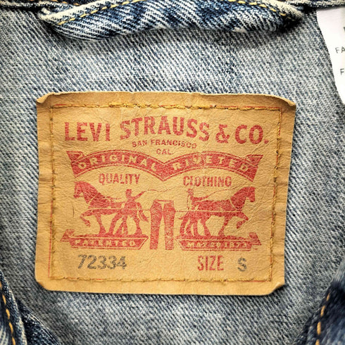 リーバイス Levis 72334 ボタン裏3937 TYPE3トラッカージャケット THE Trucker Jacket メンズ S
