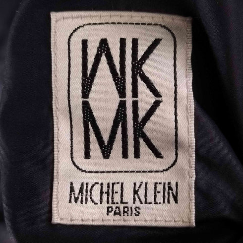 ミッシェルクラン MICHEL KLEIN リバーシブル ドローコード スタンドカラー ダウンコート レディース EUR:38