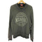 ディーゼル DIESEL S-GINAFY ガーメントダイ サークル ロゴ ワッフル サーマル スウェット メンズ import:M