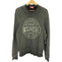 ディーゼル DIESEL S-GINAFY ガーメントダイ サークル ロゴ ワッフル サーマル スウェット メンズ import:M