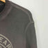 ディーゼル DIESEL S-GINAFY ガーメントダイ サークル ロゴ ワッフル サーマル スウェット メンズ import:M