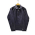 65 givelife リサイクル コットン ハーフジップ L/S ポロ カットソー ロンT メンズ JPN:L