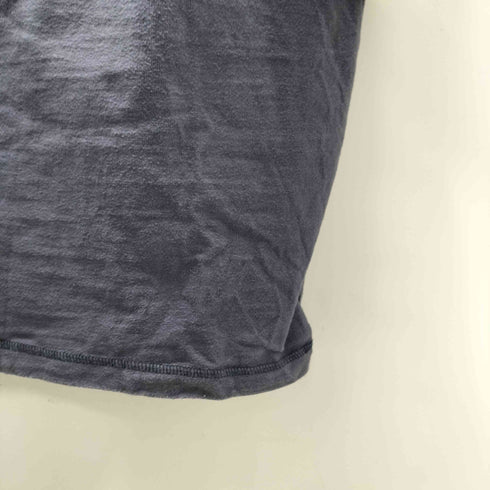 65 givelife リサイクル コットン ハーフジップ L/S ポロ カットソー ロンT メンズ JPN:L