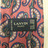 ランバン パリ LANVIN PARIS イタリア製 ペイズリー柄 総柄 シルク ネクタイ メンズ