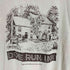 ジャージーズ JERZEES 80S USA製 DOX RUN INN 鹿 家 木 プリント ポリコットン S/S クルーネック Tシャツ メンズ import:L