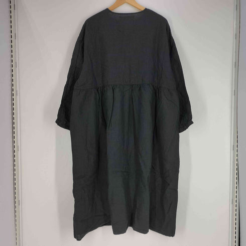 サマンサモスモス samansa Mos2 35th〈Slowlinen〉刺繍ワンピース レディース FREE