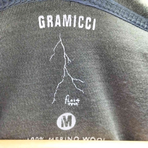 グラミチ GRAMICCI メリノウール ジップ スウェット フーディー パーカー メンズ import:M