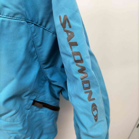サロモン SALOMON 90-00s WINDSTOPPER ロゴリフレクター ギミック ナイロン ジャケット テック メンズ import:L