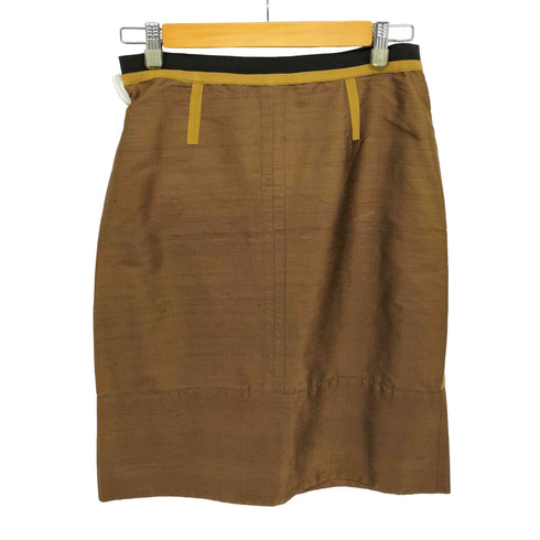 エトロ ETRO イタリア製 シルク タイト スカート レディース EUR:40-42