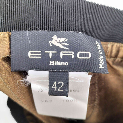 エトロ ETRO イタリア製 シルク タイト スカート レディース EUR:40-42