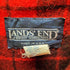 ランズエンド LANDS END 90S USA製 裏地チェック ジップアップ フーデッド ナイロン マウンテン ジャケット メンズ import:M